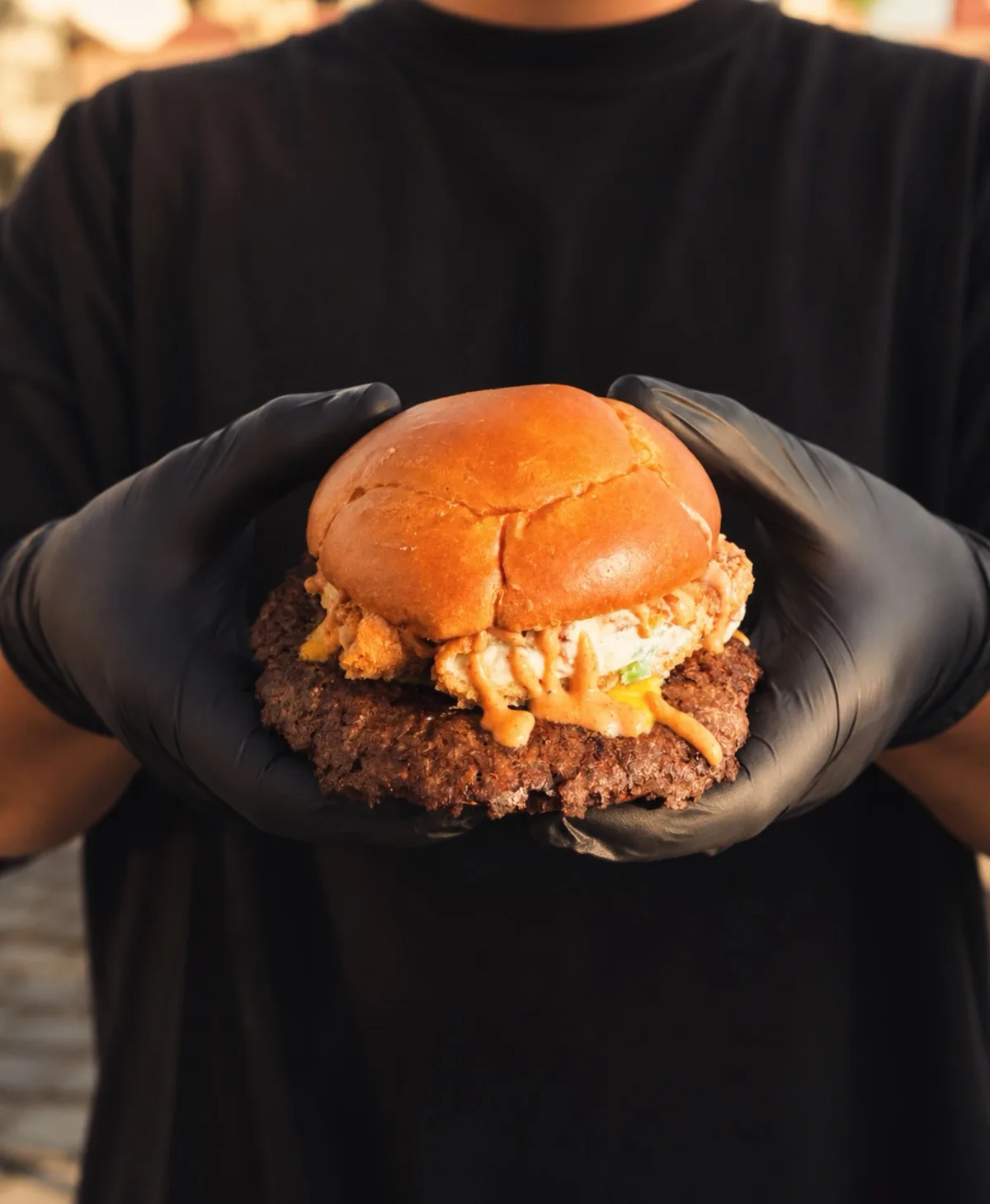 Smash burgers de Smash Panda listas para un evento